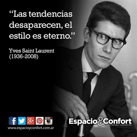 yves saint laurent frases|Yves Saint.